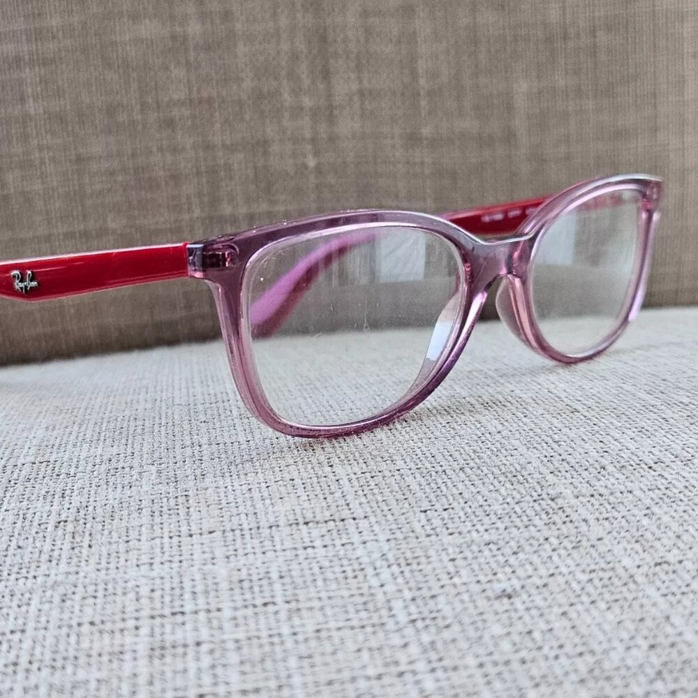Ray-Ban Youth Glasses Frame RB1586 3777 Red/Pink Eyeglasses 47[]16 130